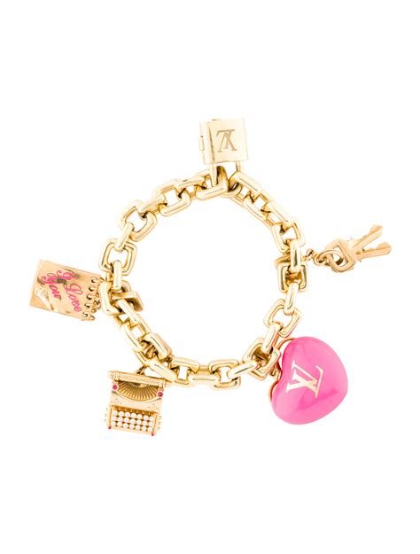 louis vuitton charm bracelet